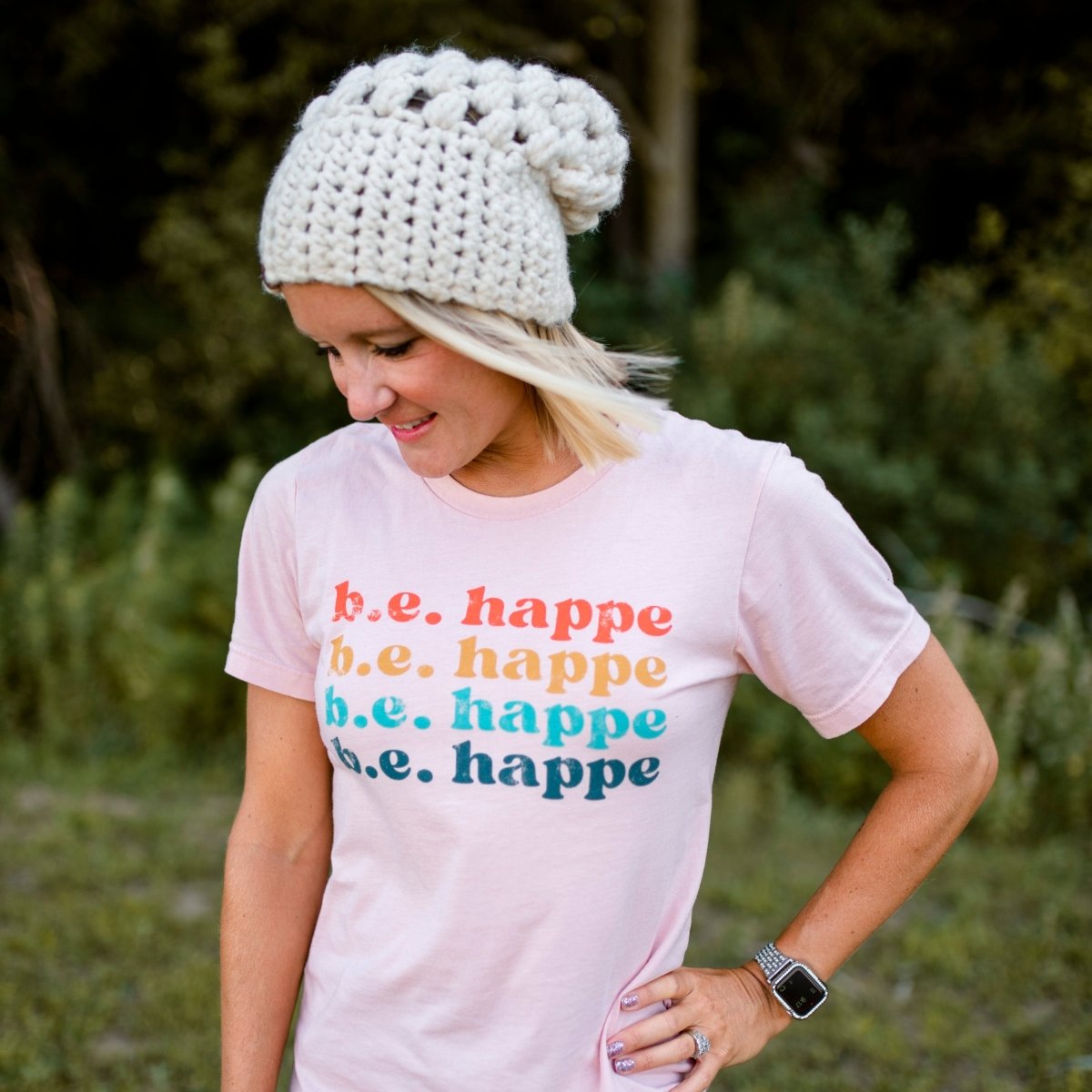 Women's Slouch Hat | Cream Slouchy Beanie